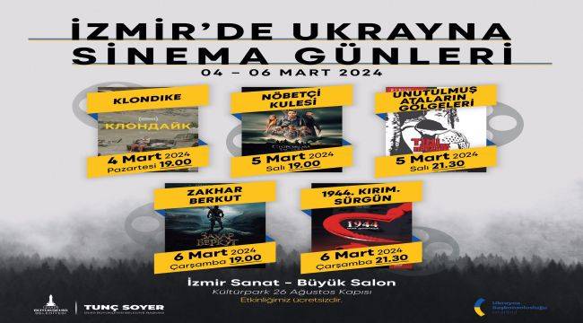 İzmir'de Ukrayna Sinema Günleri başlıyor