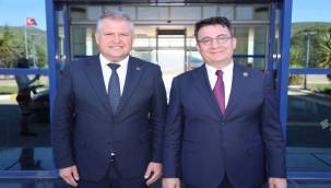 Başkan Balkan'dan ilk resmi ziyaret mezun olduğu üniversiteye