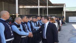 Başkan Demir belediye personelleri ile bayramlaştı