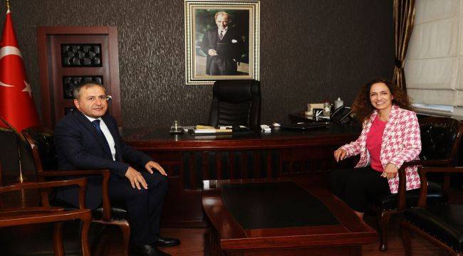 Başkan Ünsal'dan Kaymakam Demir'e ziyaret
