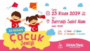 Bayraklı'da 23 Nisan coşkusu yaşanacak