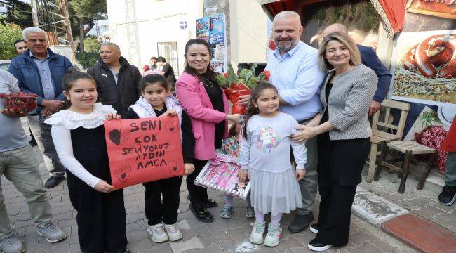 Teşekkür turunda Pehlivan'a sevgi seli