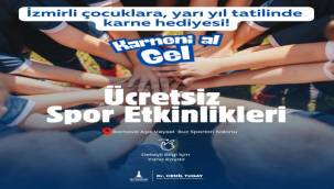 "Karneni Al Gel" Ücretsiz Spor Etkinlikleri