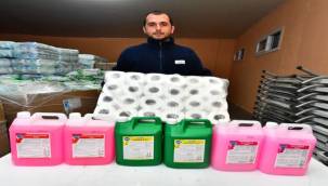  Okullara Hijyen Seti Desteği