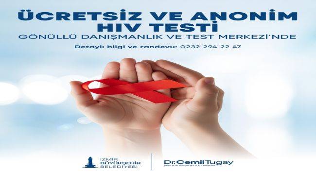 Büyükşehir'den yurttaşlara HIV testi desteği