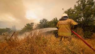 İzmir'in dört bir yanı alevlere teslim