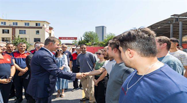 "Sizler, bize emanetsiniz"