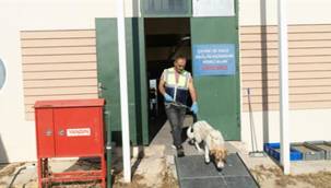 Yangından kurtarılan Kaptan'a sıcak yuva