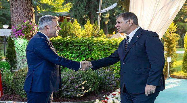 Başkan Tugay 30 Ağustos resepsiyonuna katıldı