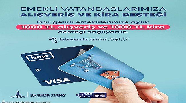 İzmir'de emekliler unutulmuyor
