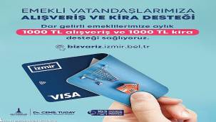 İzmir'de emekliler unutulmuyor