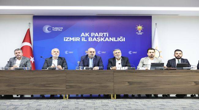 AK Parti İzmir'de, yerel yönetimler zirvesi!