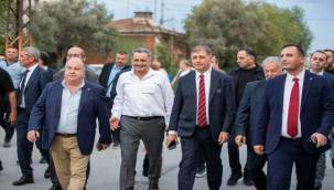 Başkan Tugay Ayakkabıcılar Sitesi Esnafını Ziyaret Etti