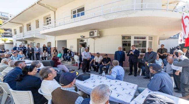 Başkan Tugay Gazilerle Buluştu