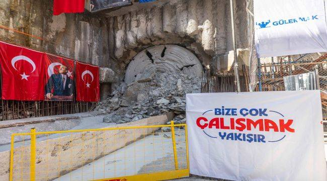 Buca Metrosu tünelleri 2027'nin sonunda Fuar İzmir'le buluşacak