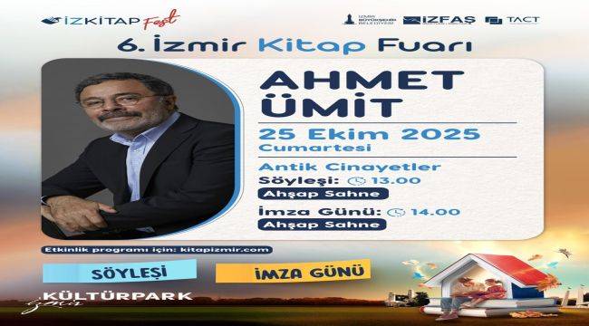 İZKİTAP'ta hafta sonu edebiyat rüzgarı esecek