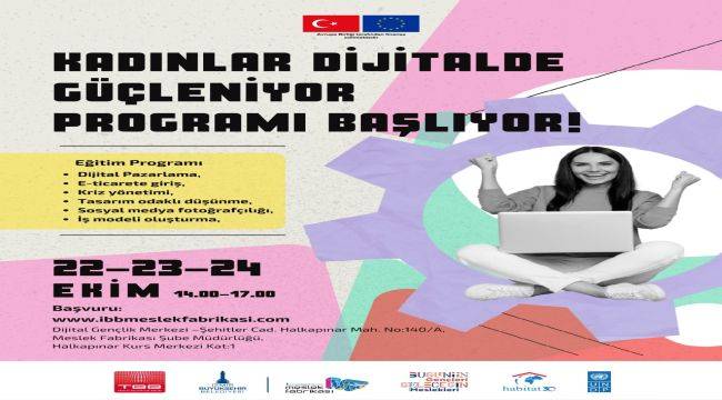 "Kadınlar Dijitalde Güçleniyor"