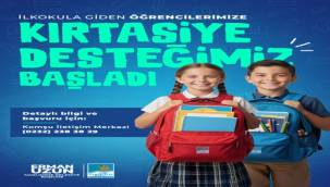 Narlıdere Belediyesi'nden Minik Öğrencilere Çanta ve Kırtasiye Desteği