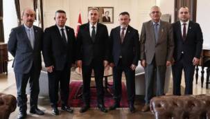 DSP İzmir Yönetiminden Vali Elban'a Ziyaret