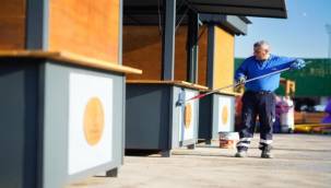 Mısır ve kestane tezgâhları yenilendi