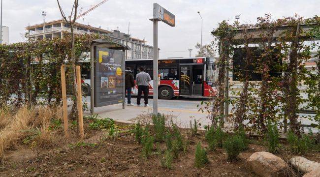 Yeşil duraklarla kente nefes