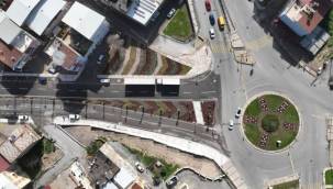 Dostluk Bulvarı'nın yeni bağlantı yolunda işlem tamam