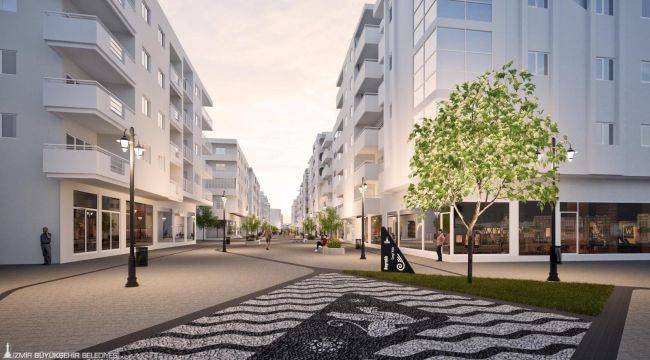 Bayraklı Sevgi Yolu'nda yoğun tempo