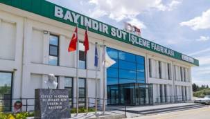 Bayındır Süt İşleme Tesisi'nde çarklar dönüyor