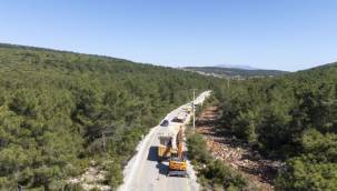 Urla'ya 40 kilometrelik içme suyu hattı