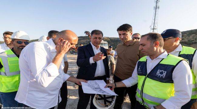 İzmir'in 3. büyük ileri biyolojik arıtma tesisi yükseliyor