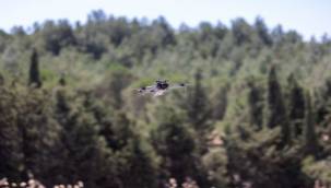 Kaçak moloz dökenlere dronlu takip