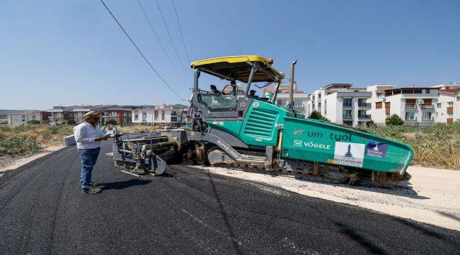 Bergama'da yollar yenileniyor, ulaşım daha güvenli hale geliyor