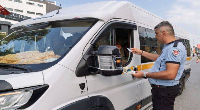 İzmir'de işçi servislerine sıkı denetim