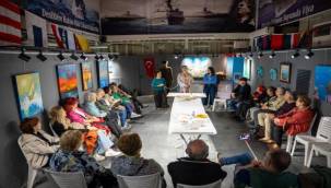 Çocuklar İzmir'in kültürel mirasını sanatla keşfetti