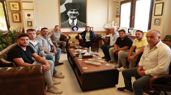 Gerenköy Avcılar Kulübü'nden Başkan Saniye Bora Fıçı'ya Ziyaret: "Üreticimizin Mağduriyetini Önlemek İçin Sahadayız"