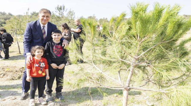 İzmir'de hafriyat toprağına doğa dostu yönetim
