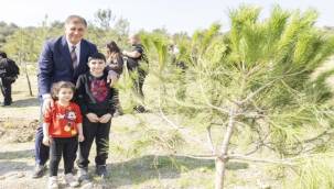İzmir'de hafriyat toprağına doğa dostu yönetim