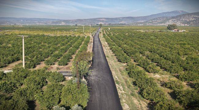 Selçuk'ta 15,5 kilometrelik yol yenileniyor