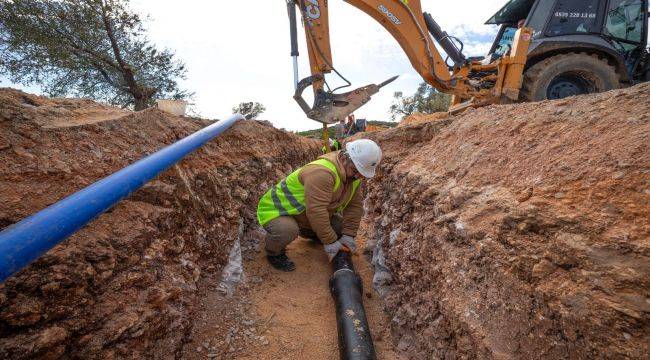 Urla'nın su altyapısına 155 milyon liralık yatırım